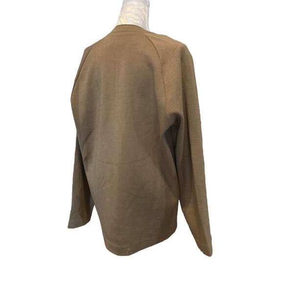 Edward Lenton Brown Wool Oversize Earth Tones Academia Golf Cardigan Size Large - Picture 4 of 16